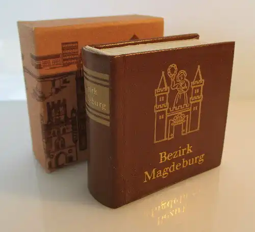 Minibuch: Bezirk Magdeburg Verlag Zeit im Bild Dresden 1984 bu0142