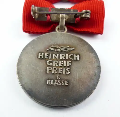 #e7771 Heinrich-Greif-Preis 1. Klasse 900 Silber vgl. Band I Nr. 26 a 1951-72