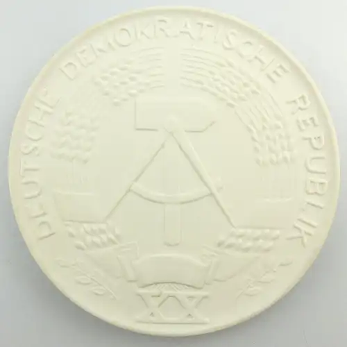 #e2531 Große Meissen Medaille 20 Jahre DDR (Weigelt Katalog Nr.4084)