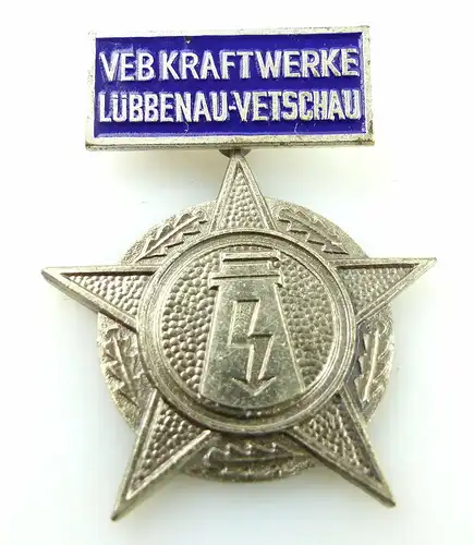 Abzeichen: VEB Kraftwerke Lübbenau - Vetschau e1203