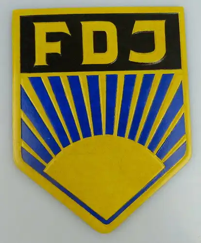 kleines Pappschild: FDJ, Orden981