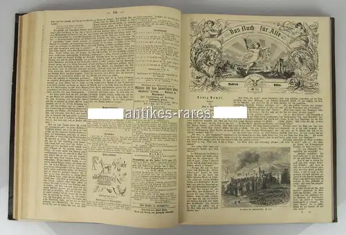 Buch Illustierte Blätter der Unterhaltung & Belehrung 1872