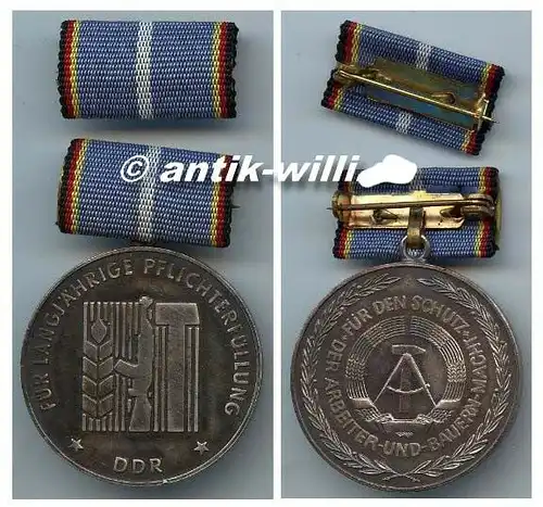 DDR Medaille für Pflichterfüllung zur Landesverteidigung
