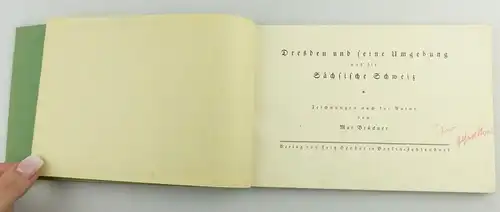 e11465 Dresden und die sächsische Schweiz Zeichnungen nach Max Brückner