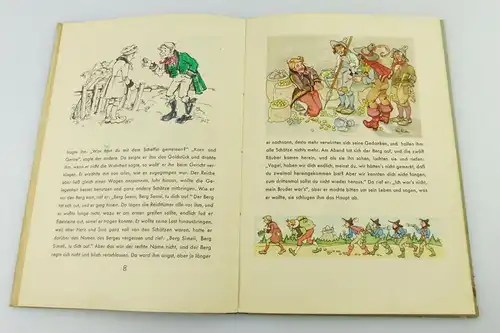 e11463 Altes Kinderbuch 1951 Brüder Grimm Simeliberg und 3 Märchen von Andersen