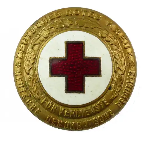 e10226 Altes DDR Abzeichen Deutsches Rotes Kreuz nummeriert 4422