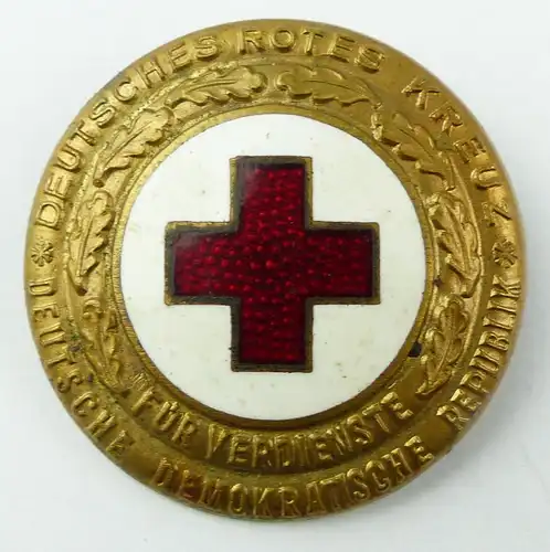 e10226 Altes DDR Abzeichen Deutsches Rotes Kreuz nummeriert 4422
