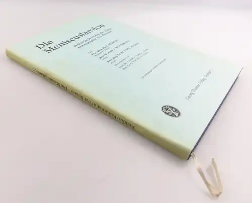 #e8380 Buch: Die Meniscuslaesion  mit 219 Abbildungen in 500 Einzeldarstellungen