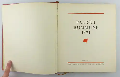 Buch: Pariser Kommune 1871 Ministerium für nationale Verteidigung e1205
