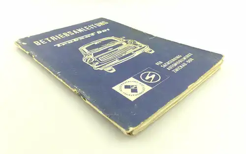 Buch: Trabant 601 Standard, S, de Luxe Betriebsanleitung IFA mobile DDR e1020