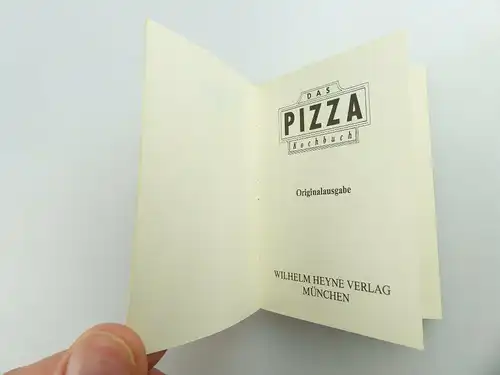 2 Minibücher: Das Pizza Kochbuch, Grillbüchlein über 50 Farbfotos e392