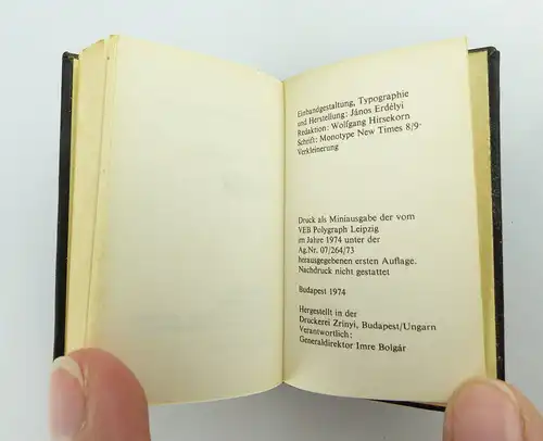 2 Minibücher: nummeriert! - Amicis Librorum Band 1 u. 2 "Nr.1788" Polygraph e377