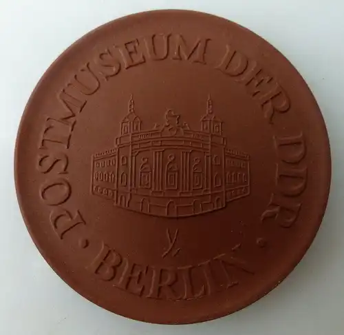 Meissen Medaille: Fernsprechapparat 1906, Postmuseum der DDR Berlin, Orden1503