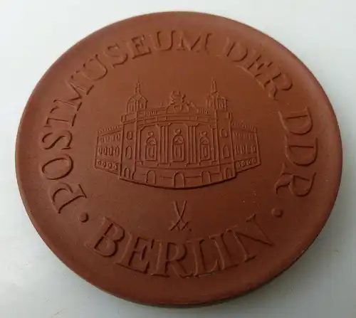 Meissen Medaille: Fernsprechapparat 1906, Postmuseum der DDR Berlin, Orden1503