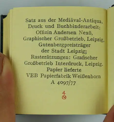 Minibuch: An der Wiege des Alphabetes Hans Lülfing mit Widmung Buch1512