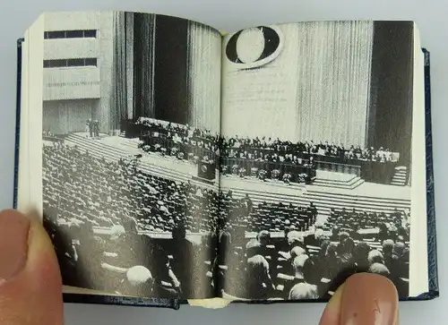 Minibuch Weltkongress der Friedenskräfte Ansprache Breshnew 1974 Buch1511