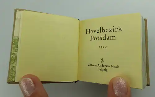 Minibuch: Havelbezirk Potsdam Offizin Andersen Nexö e079