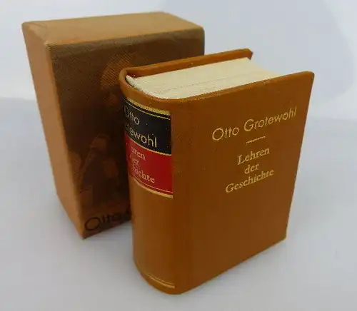 Minibuch Otto Grotewohl -v Lehren der Geschichte 1. Auflage bu0248