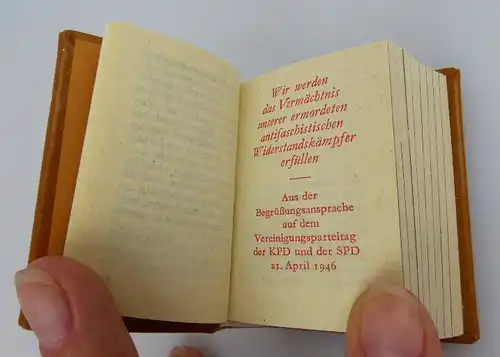 Minibuch Otto Grotewohl -v Lehren der Geschichte 1. Auflage bu0248