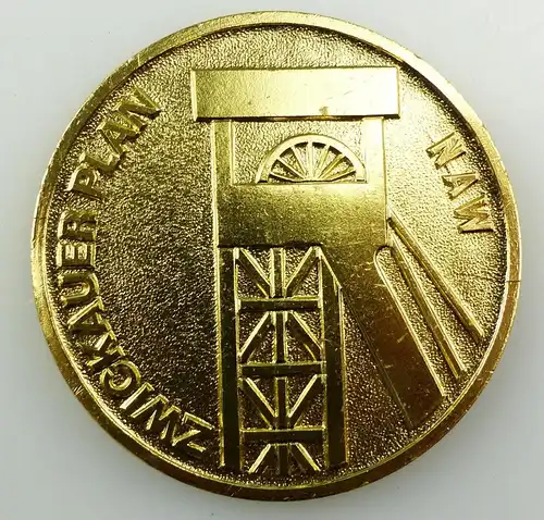 e10214 3 alte Medaillen goldfarben Nationale Front der DDR Frankfurt Oder 1977