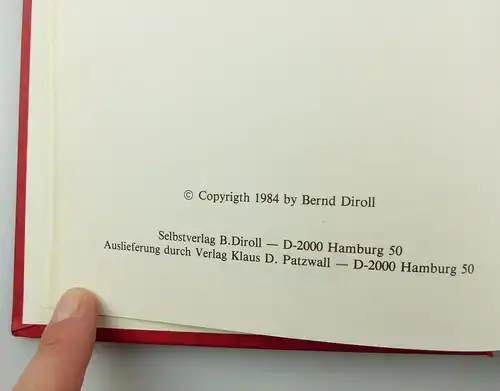 #e8089 Buch: Die Hamburger Ritterkreuzträger 1939-1945 Hamburg 1984 Bernd Diroll