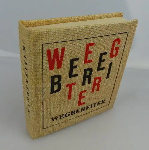 Minibuch: Wegbereiter Hans-Peter Schulze Verlag Junge Welt Berlin bu0455