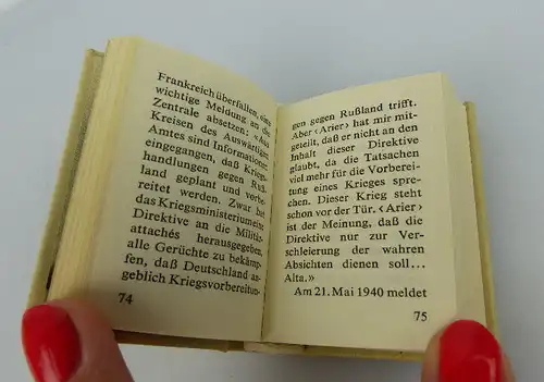 Minibuch Kämpfer vor dem Sieg mit Zugabe Erika von Brockdorff !! bu0278