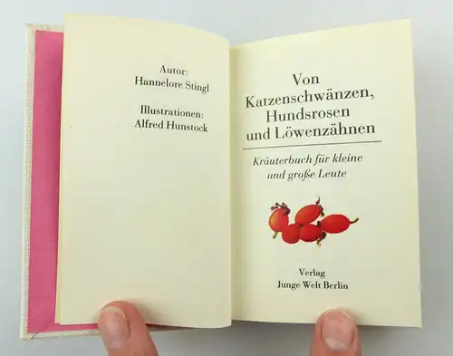 #e3162 Minibuch: Kräuterbuch für kleine und große Leute Hannelore Stingl