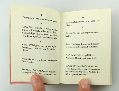 #e3162 Minibuch: Kräuterbuch für kleine und große Leute Hannelore Stingl