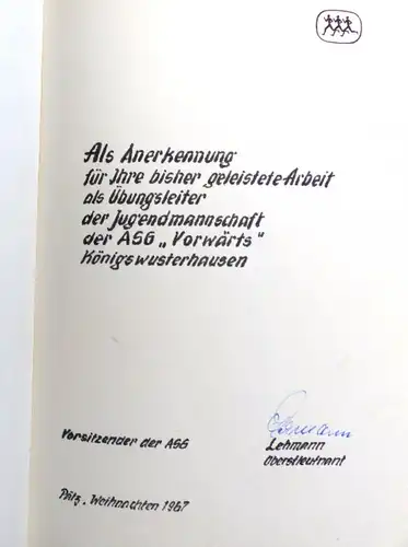 Buch: Fahrt der Millionen - von Klaus Ullrich - mit Widmung e815