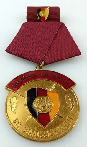 Verdienter Mitarbeiter der Staatssicherheit vgl. Band I Nr. 90 a, Orden3324