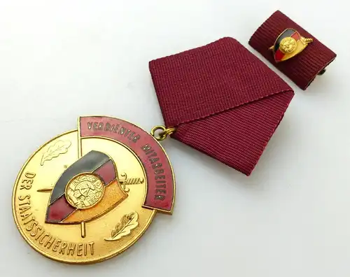 Verdienter Mitarbeiter der Staatssicherheit vgl. Band I Nr. 90 a, Orden3324