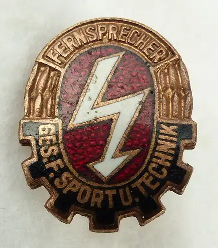 GST656c vgl. Band VII Nr. 656c in Bronze Fernsprech Leistungsabzeichen 1958-1964