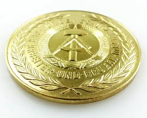 #e5461 Ehrengeschenk Medaille NVA Luftstreitkräfte Radar / Rakete / Jagdflieger