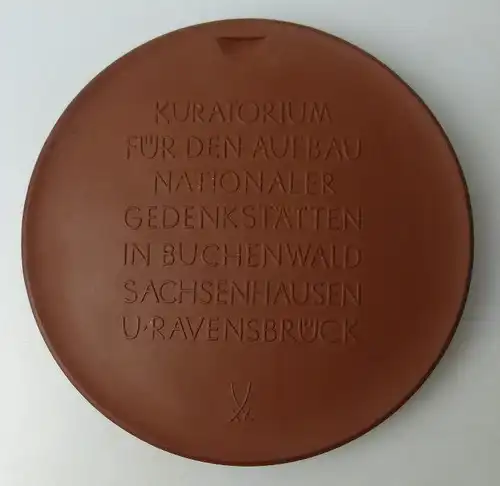 Meissen Medaille: Kuratorium für den Aufbau Nationaler Gedenkstätten, Orden1442