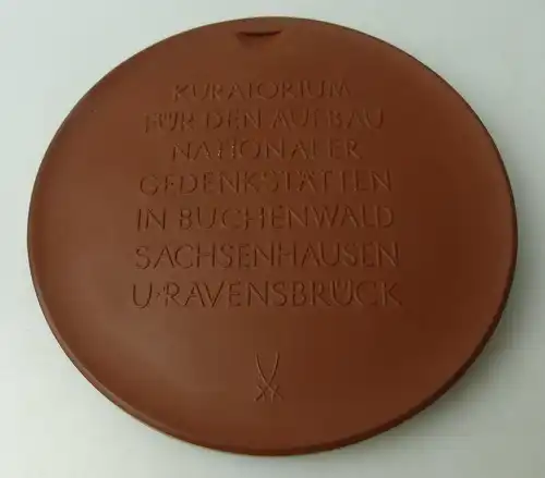 Meissen Medaille: Kuratorium für den Aufbau Nationaler Gedenkstätten, Orden1442