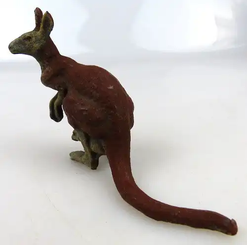 altes Lineol Tier: Känguru (linol147)