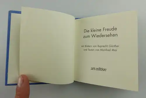 Minibuch: Die kleine Freude zum Wiedersehen ars edition e066