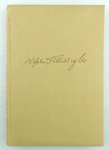 Buch: Friedrich Herzfeld - Wilhelm Furtwängler - Weg und Wesen e1565