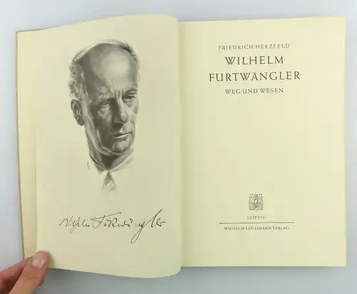 Buch: Friedrich Herzfeld - Wilhelm Furtwängler - Weg und Wesen e1565