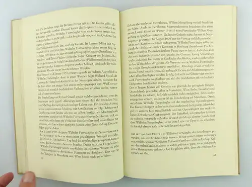 Buch: Friedrich Herzfeld - Wilhelm Furtwängler - Weg und Wesen e1565