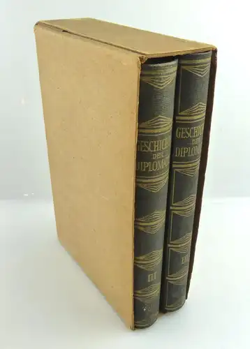 2 Bücher: Geschichte der Diplomatie - Band 3 in 2 Büchern e976