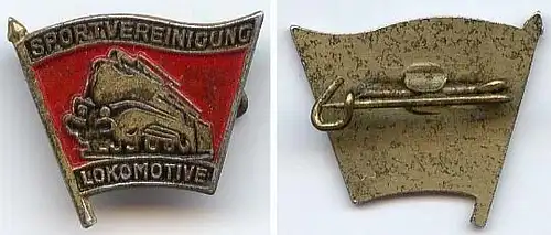DDR Mitgliedsabzeichen der Sportvereinigung Lokomotive