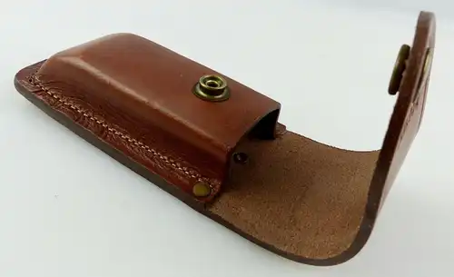 d0019 Docter Ledertasche Leather Case braun von Pielcu für Taschenmesser Lampen