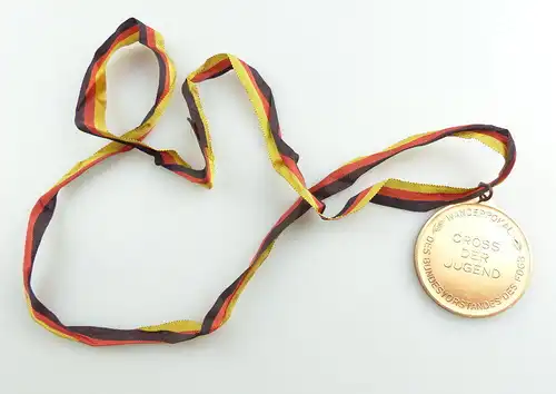 #e4131 Medaille Nationales Jugendfestival 30 Jahre DDR FDGB "Cross der Jugend"