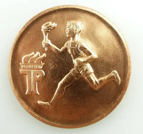 Medaille: bronzefarben Wanderpokal der Pionierorganisation Ernst Thälmann e1586