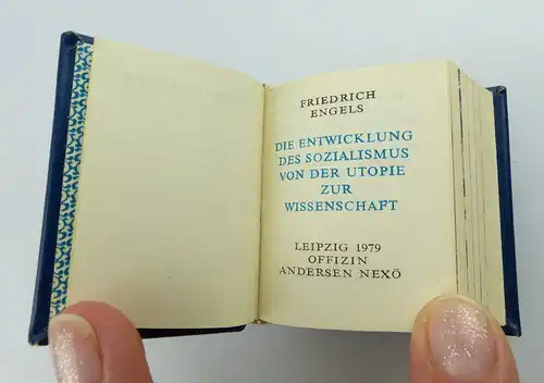 Minibuch : Friedrich Engels - von der Utopie zur Wissenschaft - e231
