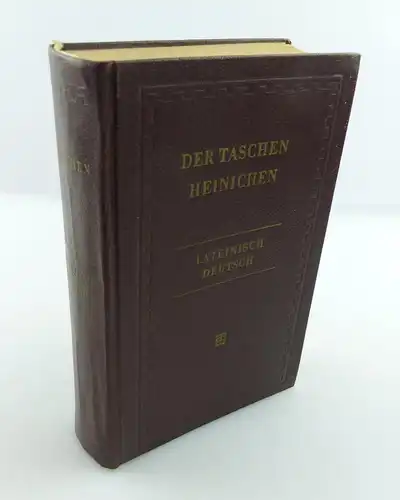 Buch: Der Taschen Heinichen Lateinisch Deutsch e1235