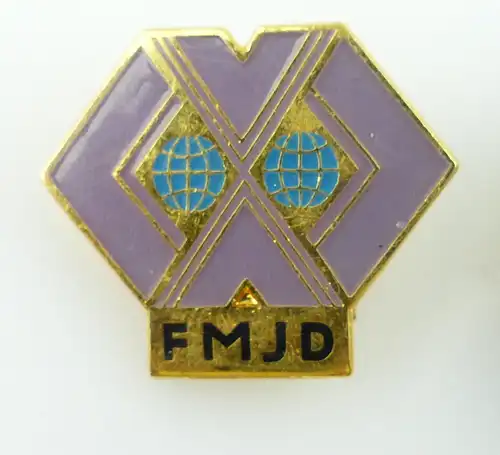 2 verschiedene Abzeichen FMJD Weltjugend Kongress  r093