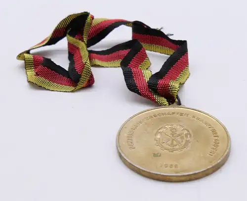 e12502 DDR Medaille Bezirksmeisterschaften Frankfurt Oder GST 1965